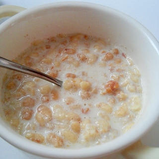 歯が痛い時に☆噛まずに食べられる☆温かグラノーラ